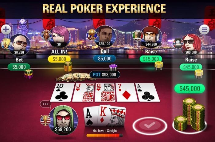 live poker стол